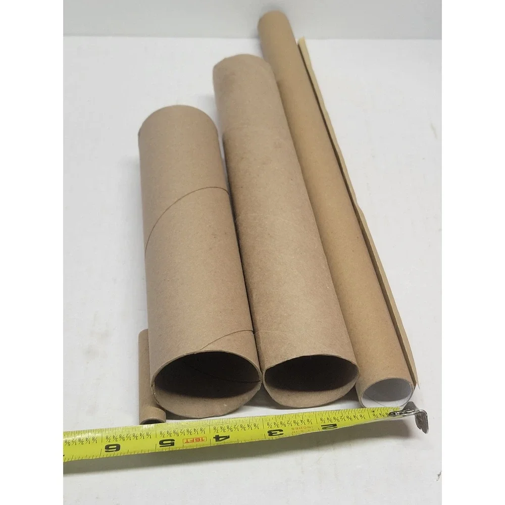 60pc Bulk Lot Assorted‎ Cardboard Tubes Kraft Paper Cores Crafting